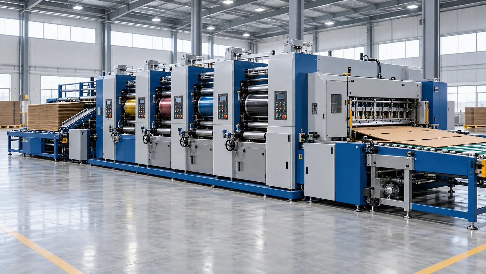 XR-FDC-1600 Flexo Printing and Die Cutting Machine