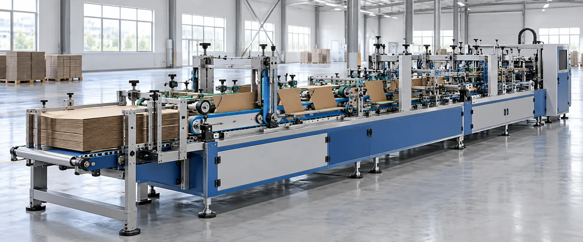 XR-FG-1200 Automatic Folder Gluer